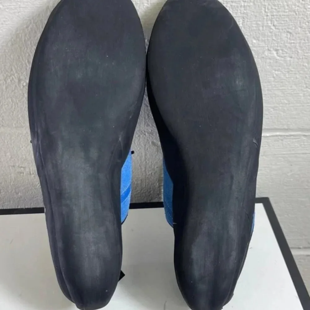 Mad‎ Rock Nomad Blue Black Climbing Shoes Lace up Men's 9 US/8 UK
